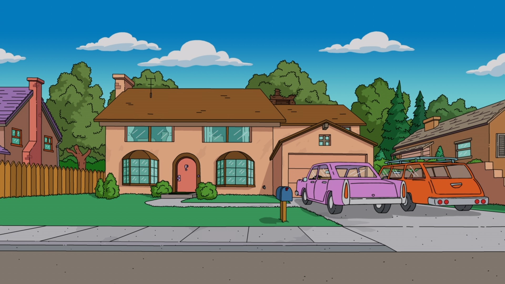 Layout of the simpsons house Layout of the simpsons house